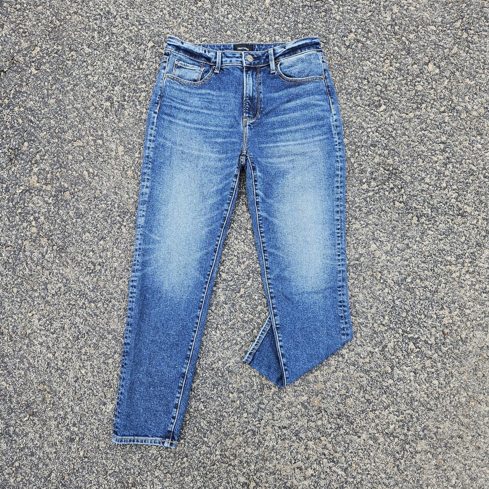DRIFTWOOD Gizelle Jeans Medium Wash Faded 27 Womens Stretch Skinny Casual